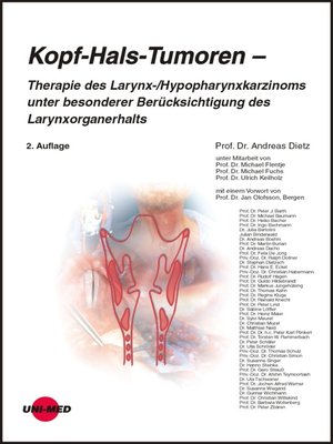 cover image of Kopf-Hals-Tumoren--Therapie des Larynx-/Hypopharynxkarzinoms unter besonderer Berücksichtigung des Larynxorganerhalts